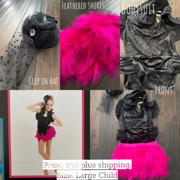 Sassy, two-piece, jazz costume - Picture 1 of 1